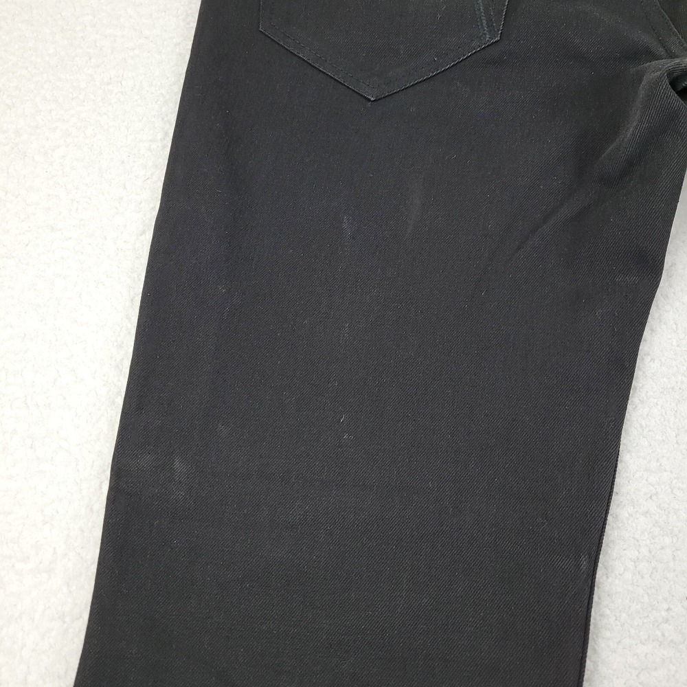 Rocawear Double Thigh Straight Leg Jeans Mens 34 x 33 Black Denim NWOT - Picture 14 of 14